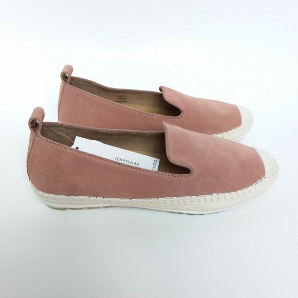 Blondo Espadrille Size 7M Pink Leather Bella Waterproof Loafers - Picture 9 of 11